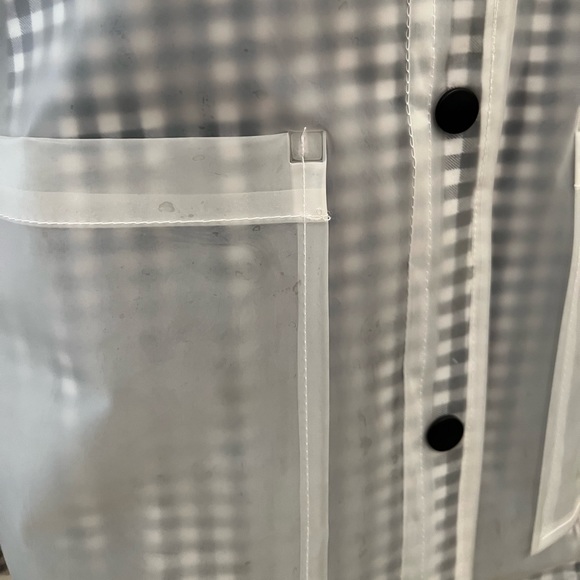 Cute Hooded Rain Coat, Size M - Picture 3 of 8